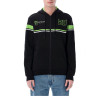 mikina na zip Fabio QUARTARARO - MONSTER ENERGY (černá,zelená, vel. 2XL) M180-653-2XL 