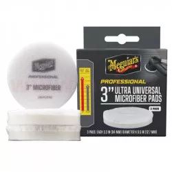 Meguiar's Professional Microfiber Pads (3“) mikrovláknové lešticí kotouče, průměr 3