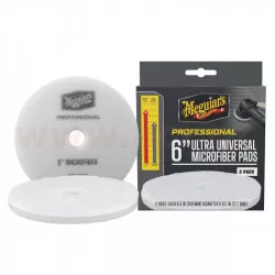 Meguiar's Professional Microfiber Pads (6“) mikrovláknové lešticí kotouče, průměr 6