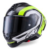 přilba SUPERTECH R10 ARIUS, ALPINESTARS (karbon/žlutá fluo/bílá, vel. 2XL) M140-2838-2XL ALPINESTARS