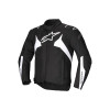 bunda T-JAWS V4 WATERPROOF, ALPINESTARS (černá/bílá, vel. 2XL) M100-1253-2XL ALPINESTARS
