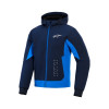 bunda RADIUM TECH HOODIE, ALPINESTARS (tmavě modrá/modrá, vel. 2XL) M100-1289-2XL ALPINESTARS