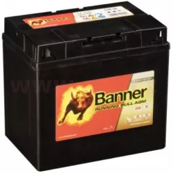 30Ah baterie, 360A, pravá BANNER Running Bull AGM 184x124x170 BA AGM 53030 BANNER