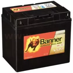 30Ah baterie, 360A, levá BANNER Running Bull AGM 184x124x170 BA AGM 53034 BANNER
