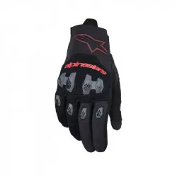 rukavice PRO-DURA, ALPINESTARS (černá/červená) 2026 M172-0233 ALPINESTARS
