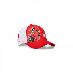 kšiltovka Marc Marquez, dětská (červená,bílá) M186-1045 MARC MARQUEZ 93