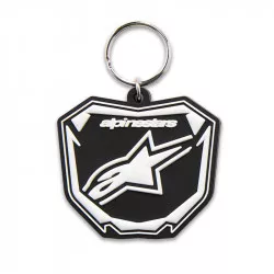 klíčenka PLATE, ALPINESTARS (černá/bílá) M000-1137 ALPINESTARS