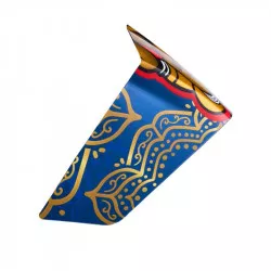 aerodynamický spoiler pro přilby SUPERTECH R10 MARTHAINATOR racing profil, ALPINESTARS (modrá perleť/zlatá/červená) M142-3114 ALPINESTARS