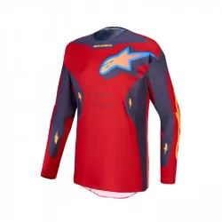 dres RACER HUNT, ALPINESTARS (červená/tmavě šedá/gradient) 2027 M170-0401 ALPINESTARS