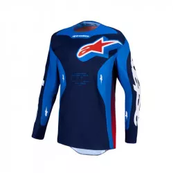 dres RACER HUNT, ALPINESTARS (modrá/tmavě modrá/červená) 2027 M170-0402 ALPINESTARS
